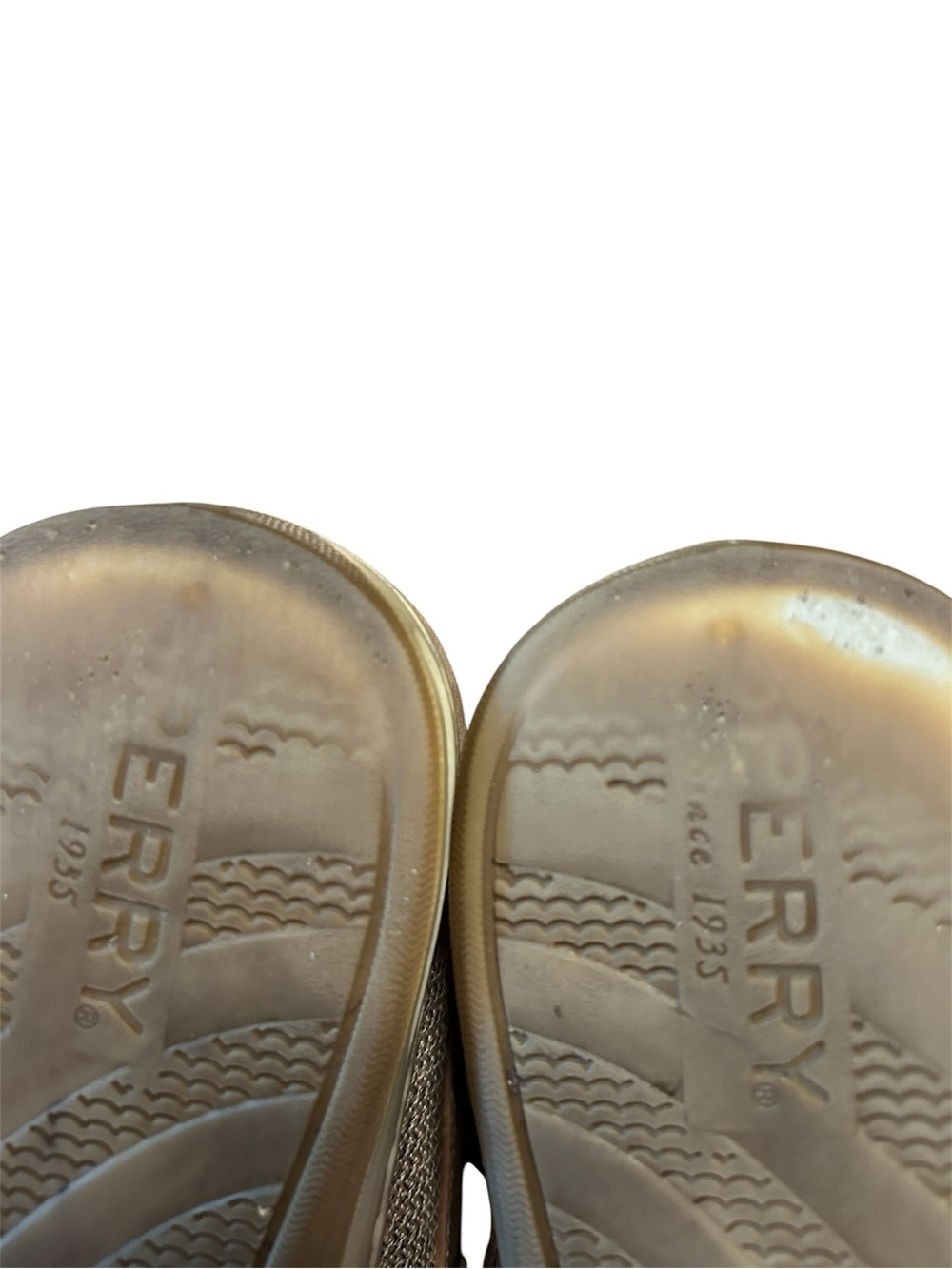Sperry Women's Light Tan Leather Slip-On Boat Shoe - Picture 5 of 5